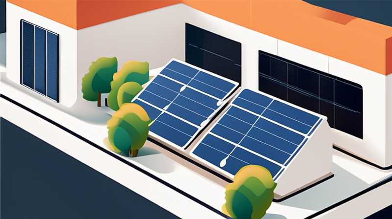 How to clean a rooftop solar panel