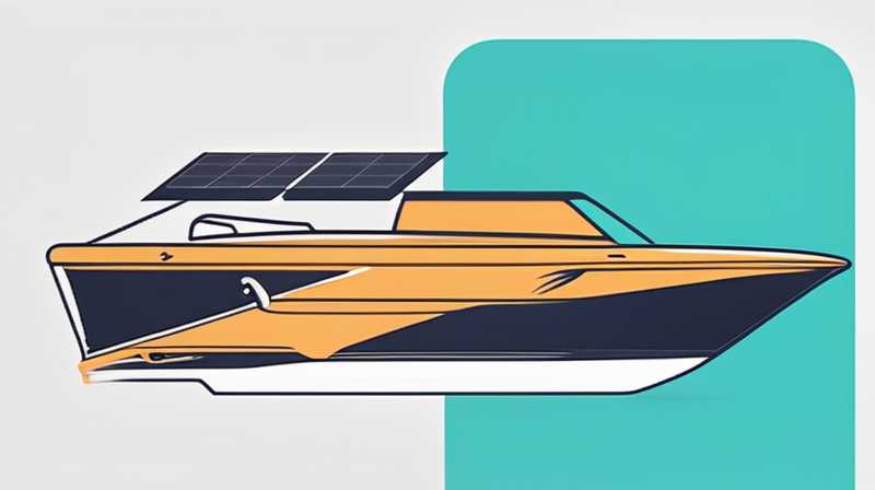 How to install solar panels on sports boats