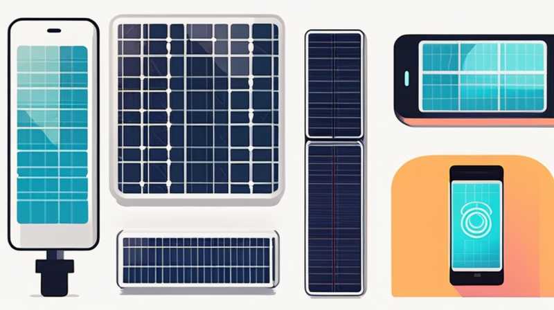 How to charge solar panels and mobile phones