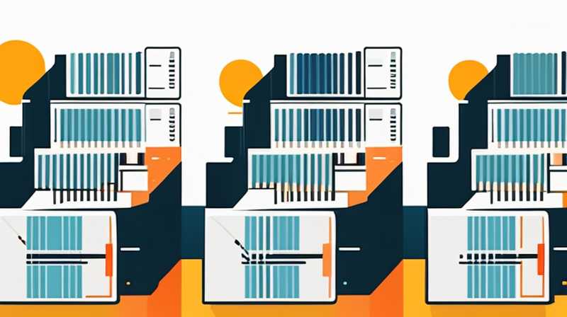 How to install solar panels in square meters