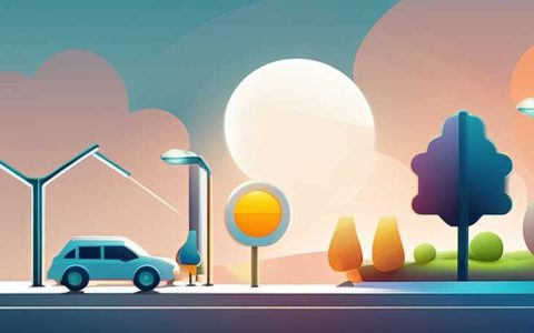 How many solar street lights are there?