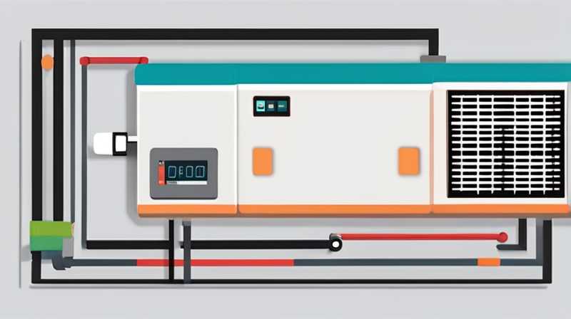 How to connect the wall-mounted boiler with solar energy