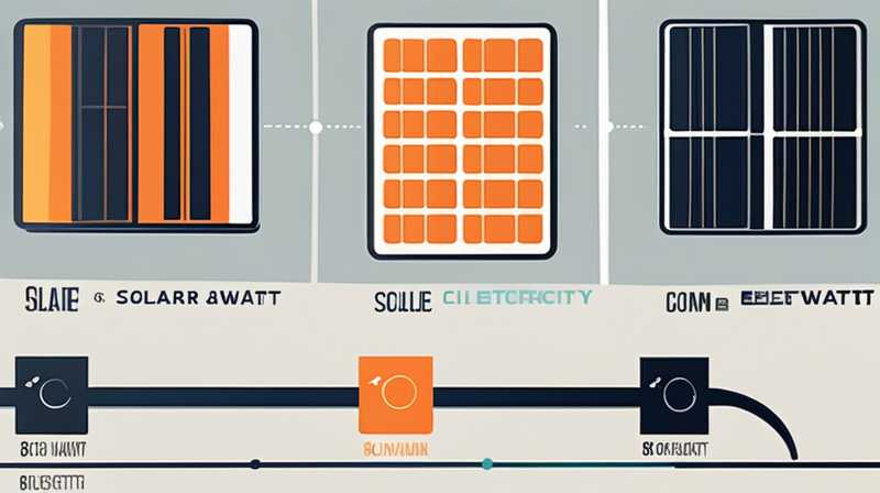 How many kilowatt-hours of electricity does a 80-watt solar panel produce?