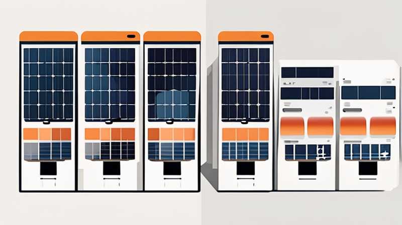 How to match 3000w solar energy with battery