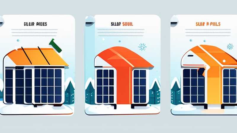 How to protect solar panels from snow