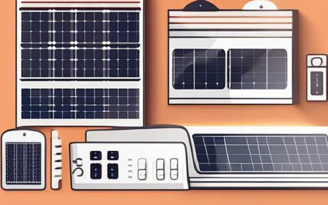 How to equip solar panels with lights