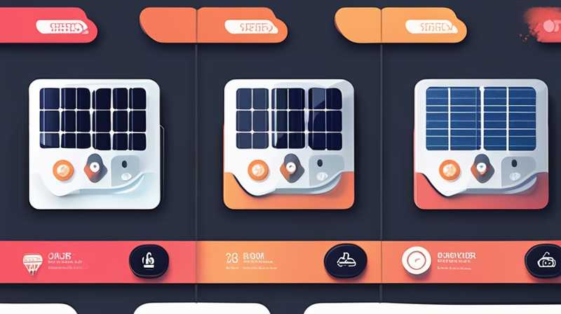 Which button is the defrost button on solar panels?