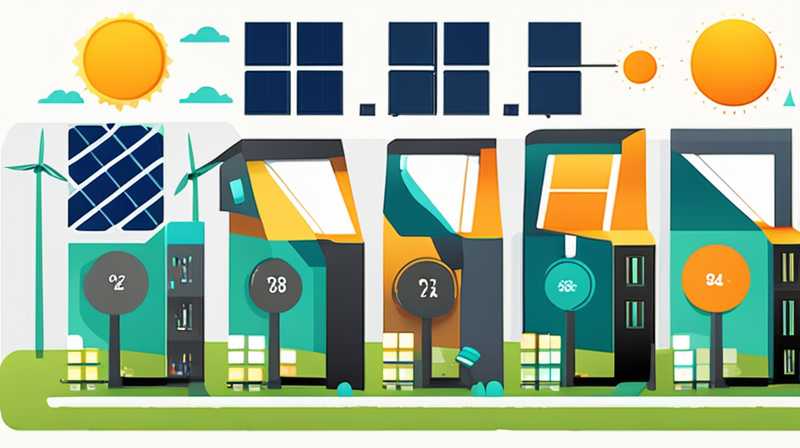 How many watts of solar energy does it consume per year?