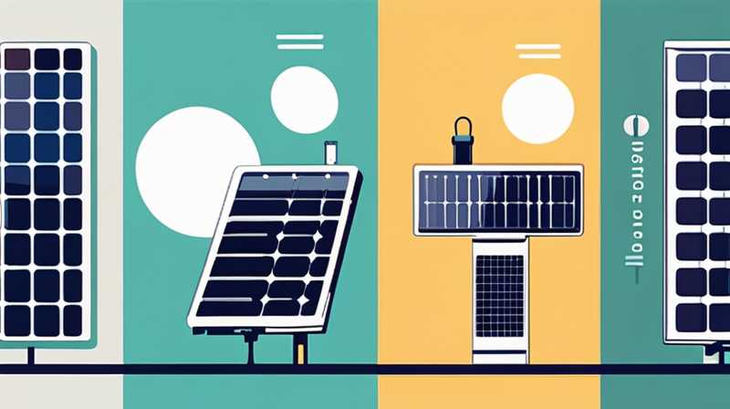 How much does it cost to erect a solar panel pole?