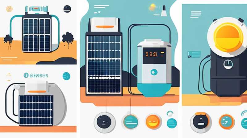 How much voltage does the solar oxygen generator have