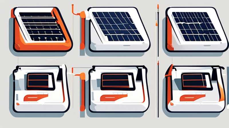 How to connect solar transistor