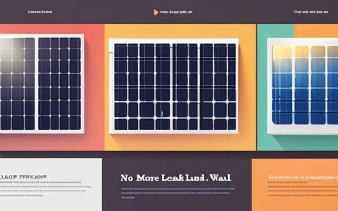 What to do if the inner wall of solar panel leaks