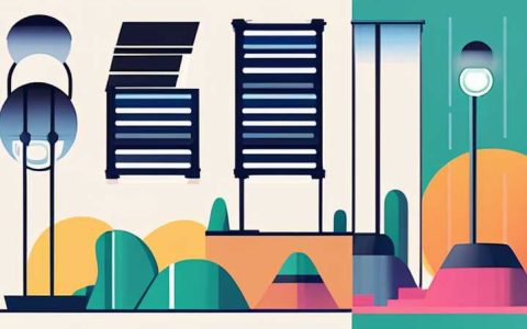 What is the name of a solar light that plugs in?