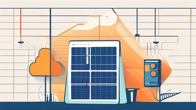 How to use indoor solar power panels