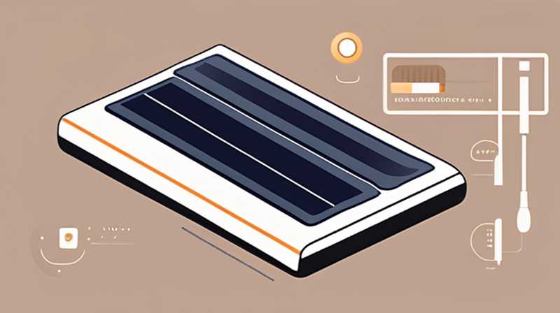 How to install the battery of IP65 solar light