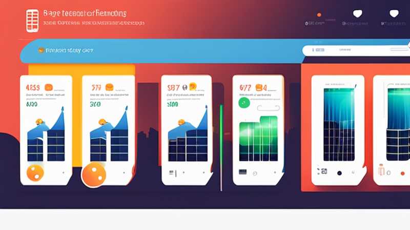 How much is the net repayment of solar financing?