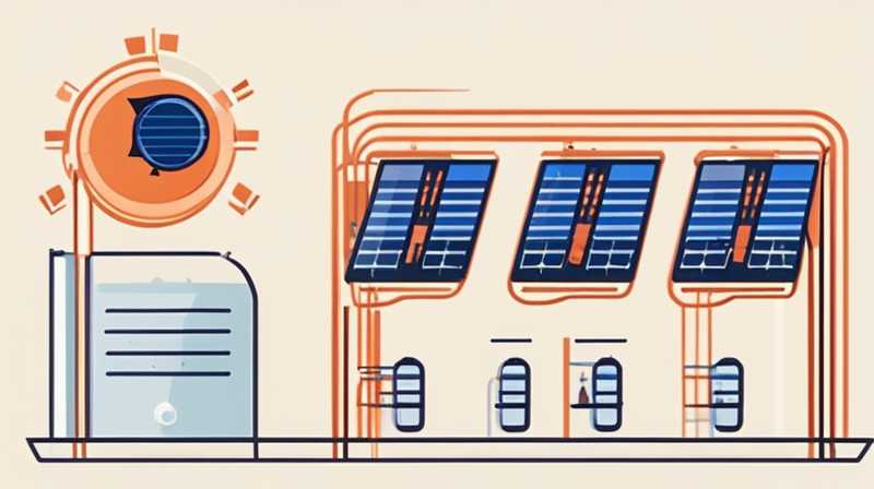 How much copper wire is needed for solar power generation