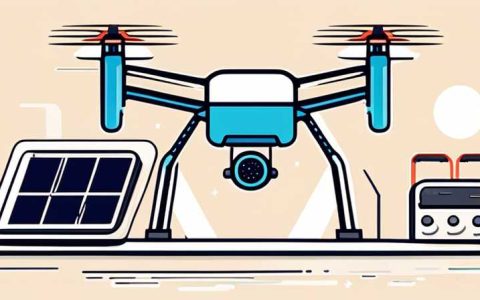 How to connect the drone to the solar panel