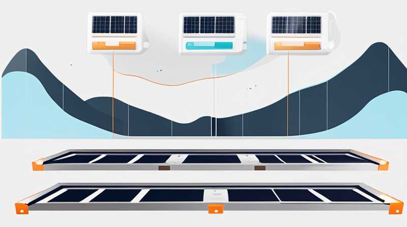 How many watts does solar de-icing belt produce per meter?