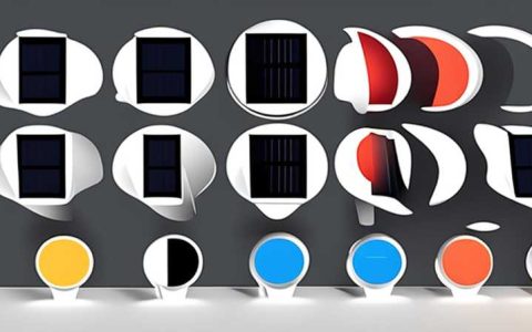 How to install a round solar wall light