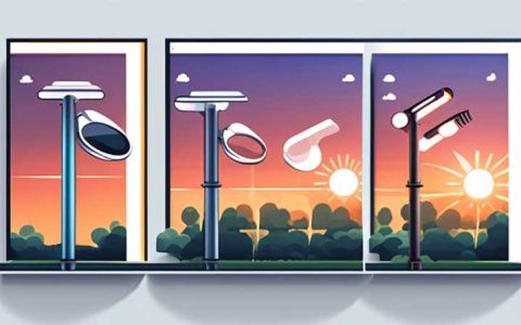 How about galvanized solar light poles