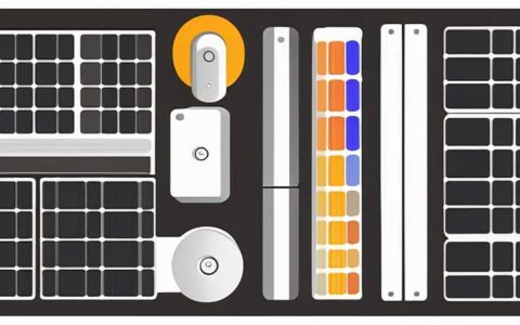 How many flat solar panels are connected in series