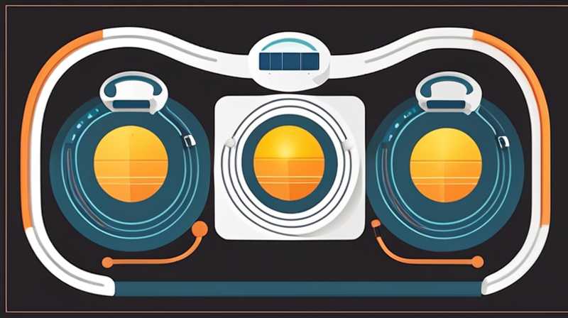 How to lay out solar hoses