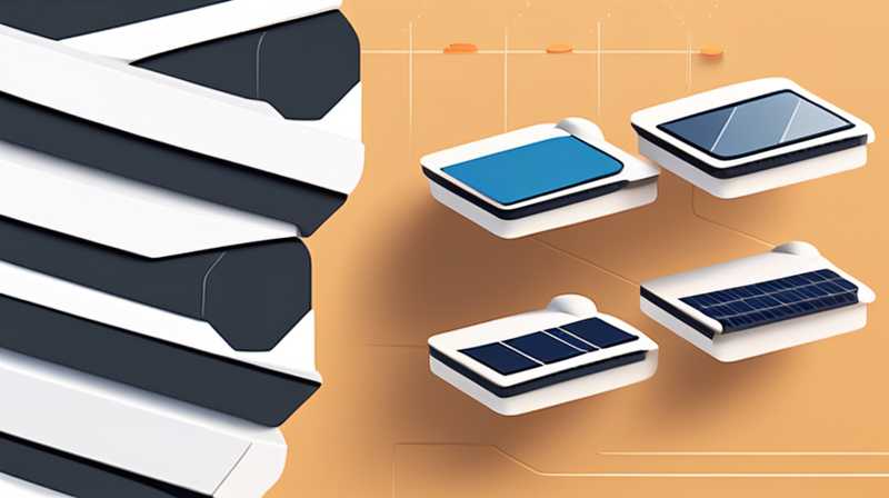 How many square meters of solar panels are there?