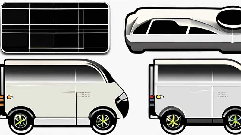 Why should the front car be equipped with solar energy?