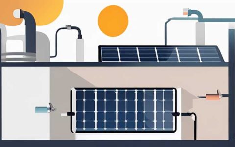 How to put solar pipes through the flue