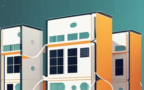 How is solar energy distributed on the roof?