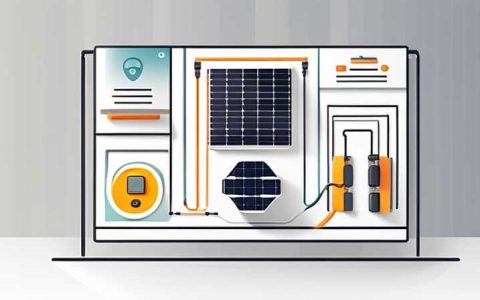 How to install solar energy circuit diagram