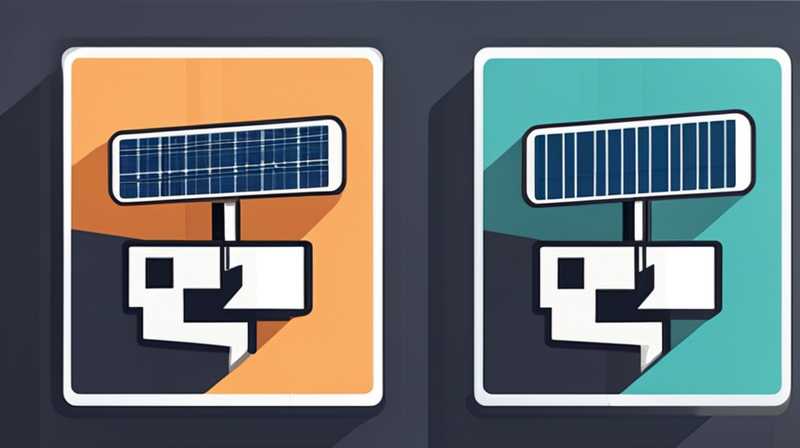 How to use electricity with wall mounted solar