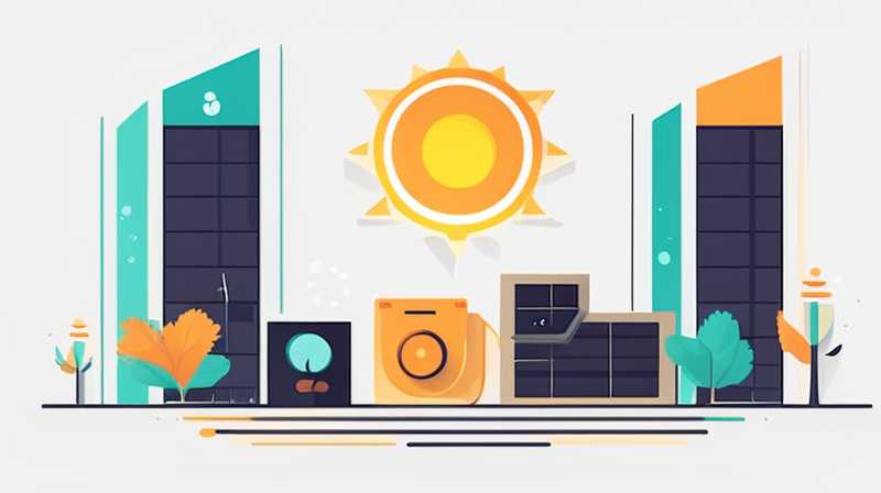 How to decorate with solar energy