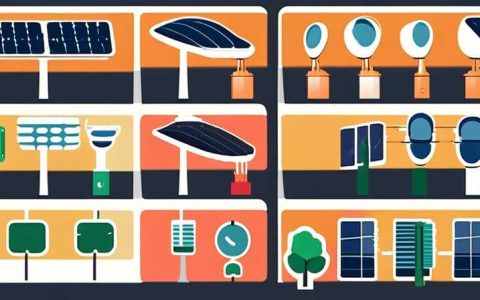How many meters can solar street lights illuminate?