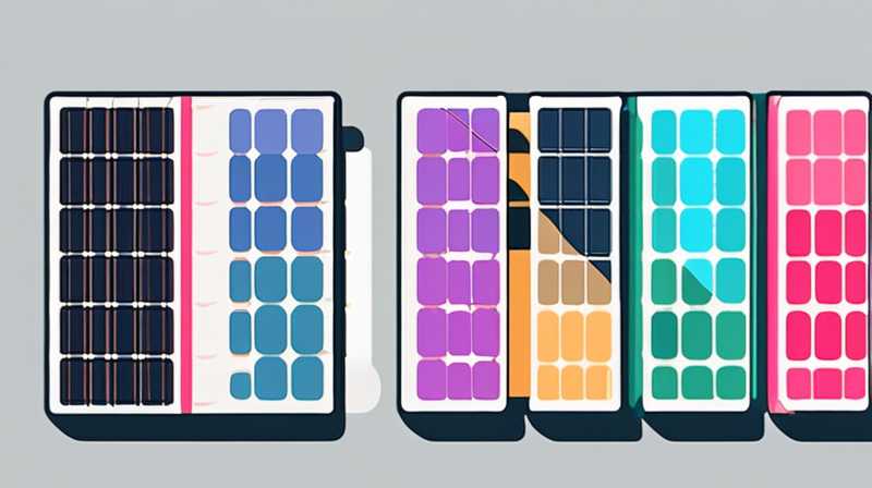 How to match 265w solar panels with batteries