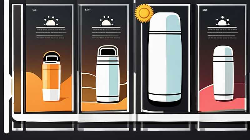 How to wash a solar powered thermos