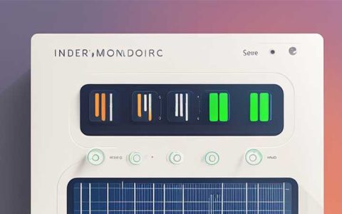 What is the power source for solar monitoring?