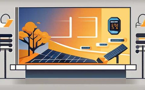 How does solar energy automatically switch power supply?