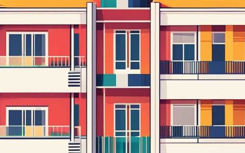 How long does the sun shine on the balcony facing north?