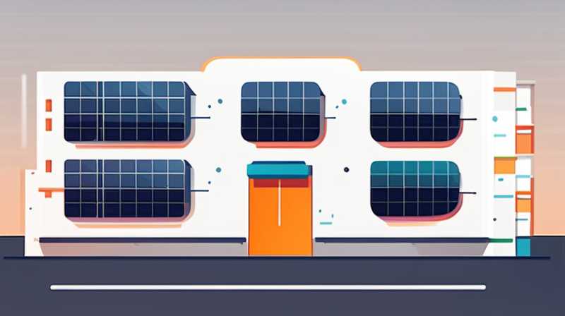 What is the area of 600W solar panels?