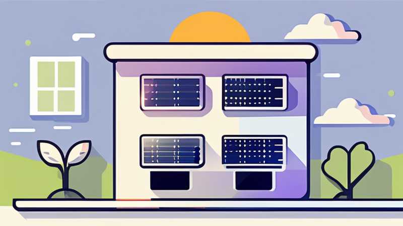 How much does solar energy cost per 100 square meters?