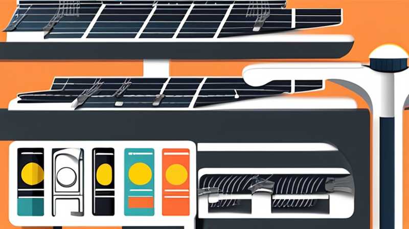 How to identify solar street lights