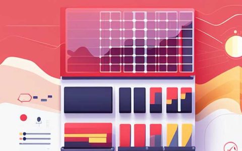 What is the red light solar energy conversion rate?