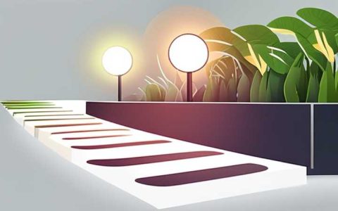 How to light up the solar garden light