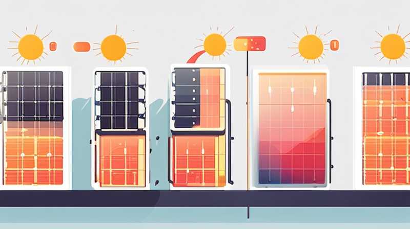 How to adjust the display with solar energy