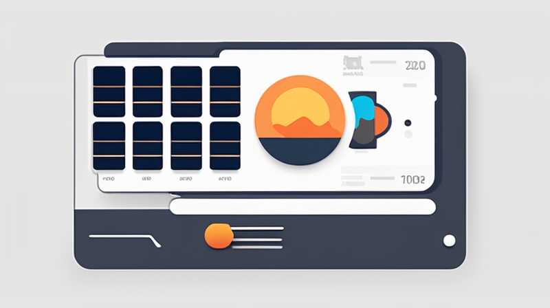 Where are solar batteries installed?