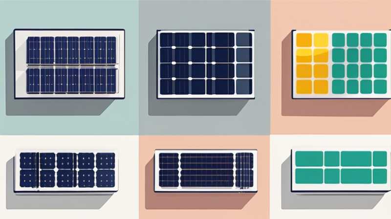 How many square meters are 240w solar panels?