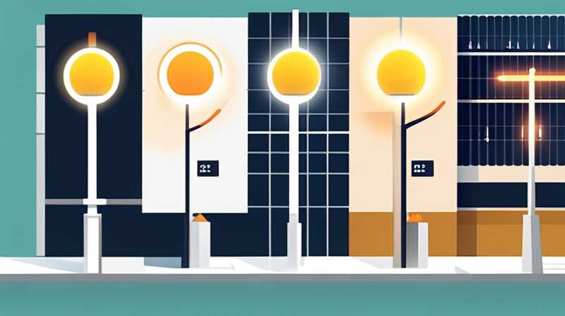 Why do solar street lights keep flashing?