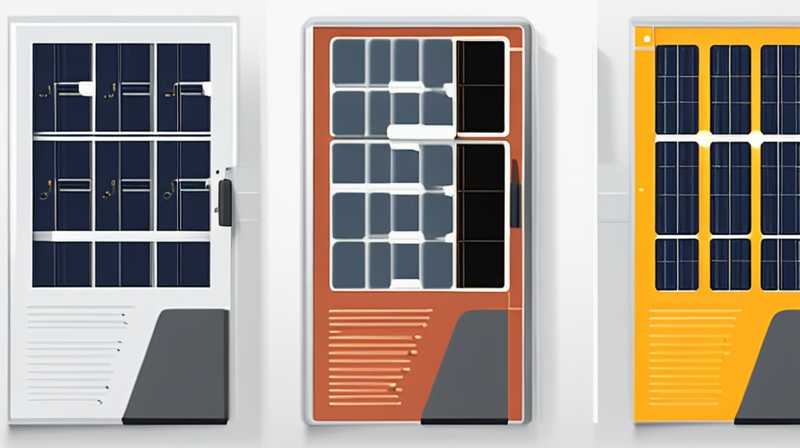 Where to put the solar door